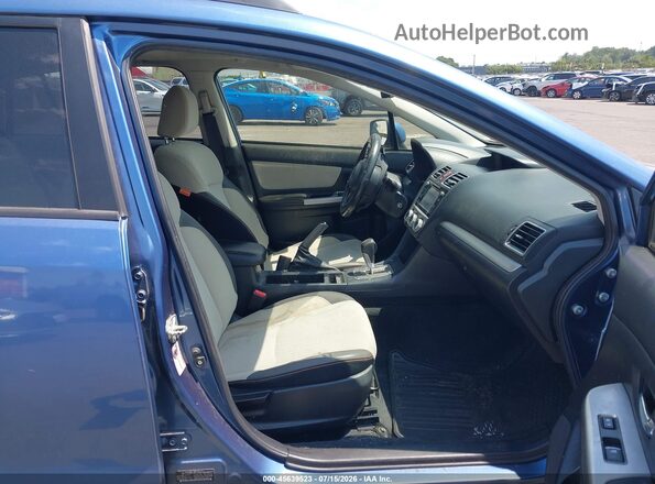 JF2GPABC1H8213626 2017 SUBARU CROSSTREK Blue Vista interior delantera