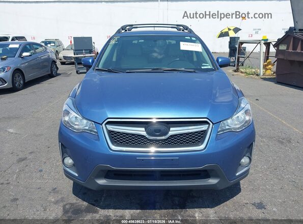 JF2GPABC1H8213626 2017 SUBARU CROSSTREK Blue Vista del salpicadero