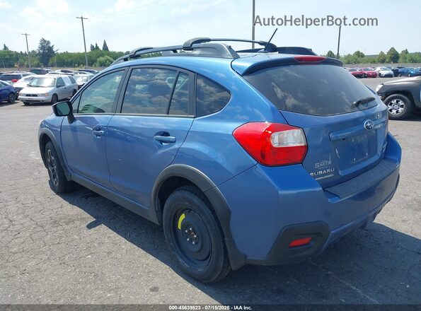 JF2GPABC1H8213626 2017 SUBARU CROSSTREK Blue Trasero izquierdo