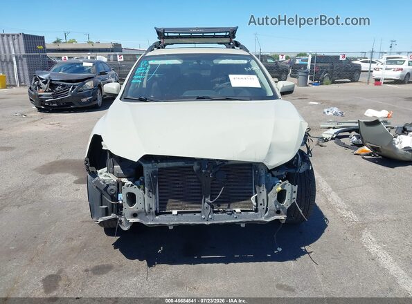JF2GPABC1HG278353 2017 SUBARU CROSSTREK Tan Rear interior view