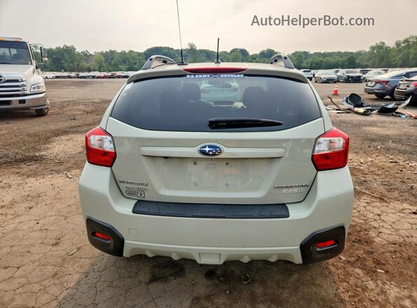 JF2GPABC2G8215108 2016 SUBARU CROSSTREK Cream უკანა ხედი