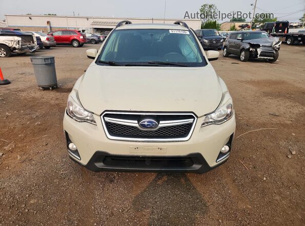 JF2GPABC2G8215108 2016 SUBARU CROSSTREK Cream წინა ხედი