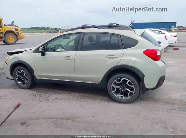 JF2GPABC2G8231700 2016 SUBARU CROSSTREK Beige სალონის 360-გრადუსიანი ხედი