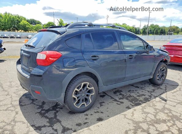 JF2GPABC2G8265989 2016 SUBARU CROSSTREK Black უკანა მარჯვენა