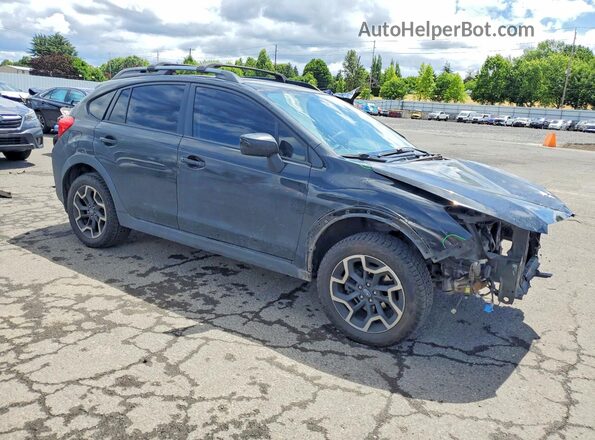 JF2GPABC2G8265989 2016 SUBARU CROSSTREK Black წინა მარჯვენა