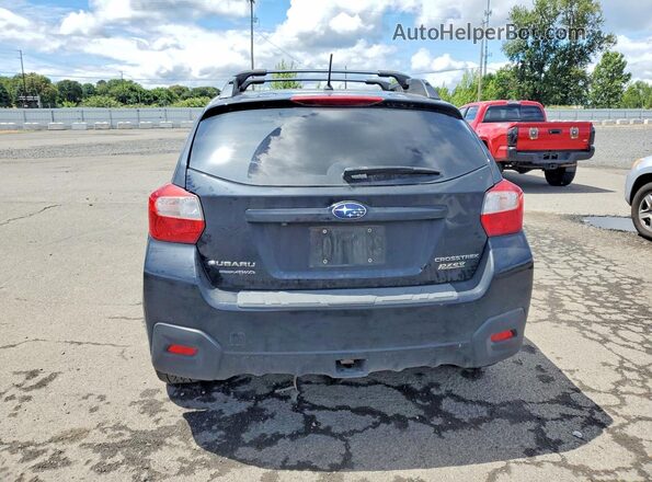 JF2GPABC2G8265989 2016 SUBARU CROSSTREK Black უკანა ხედი