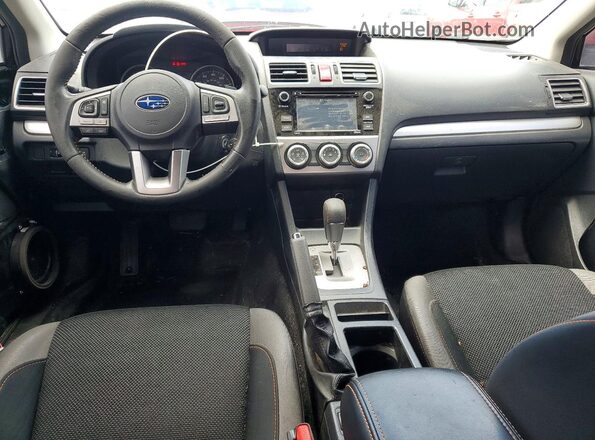 JF2GPABC2G8265989 2016 SUBARU CROSSTREK Black წინა პანელის ხედი