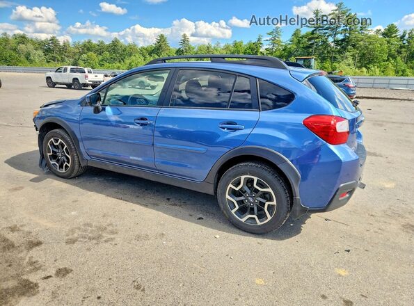 JF2GPABC2G8325270 2016 SUBARU CROSSTREK Синий Задняя левая четверть