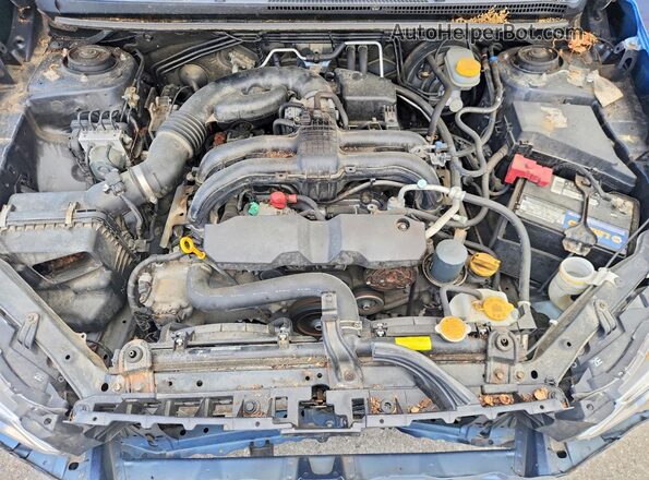 JF2GPABC2G8325270 2016 SUBARU CROSSTREK Синий Вид задней части салона