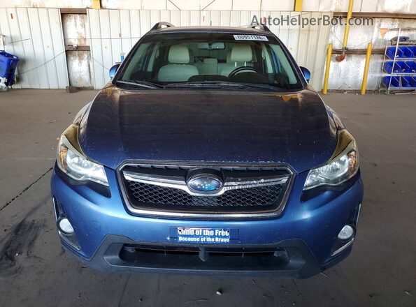JF2GPABC2G9282351 2016 SUBARU CROSSTREK Blue წინა ხედი