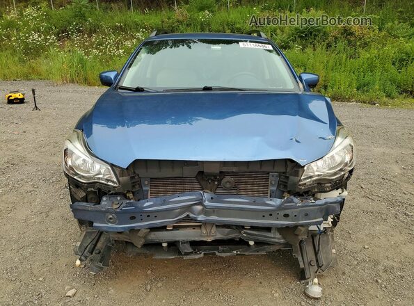 JF2GPABC2HH238261 2017 SUBARU CROSSTREK Blue წინა ხედი