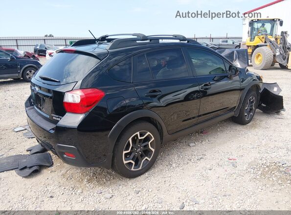JF2GPABC2HH254217 2017 SUBARU CROSSTREK Black Trasero derecho