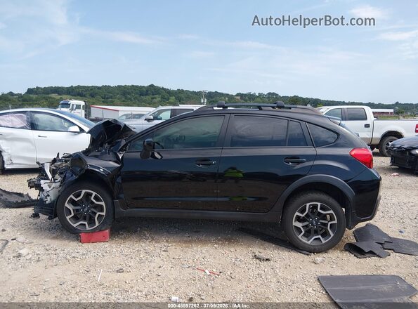 JF2GPABC2HH254217 2017 SUBARU CROSSTREK Black Vista interior de 360 grados
