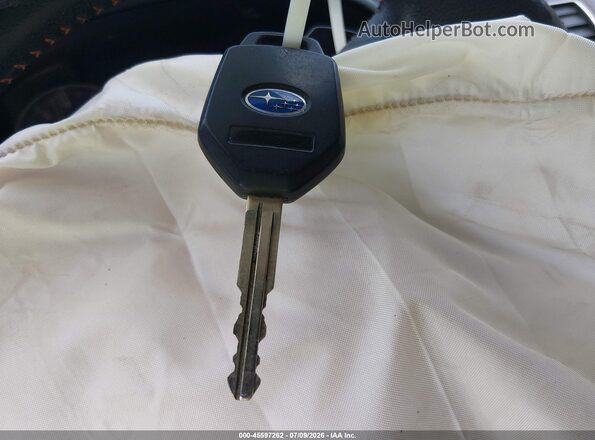 JF2GPABC2HH254217 2017 SUBARU CROSSTREK Black Vista del salpicadero
