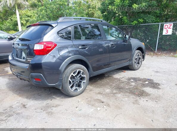 JF2GPABC2HH274905 2017 SUBARU CROSSTREK Black Trasero derecho
