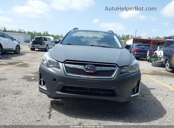 JF2GPABC2HH274905 2017 SUBARU CROSSTREK Black Vista del cuadro de instrumentos