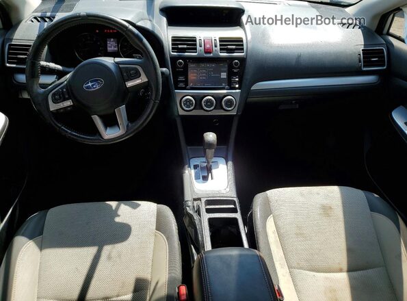JF2GPABC2HH274998 2017 SUBARU CROSSTREK White Вид панелі приладів