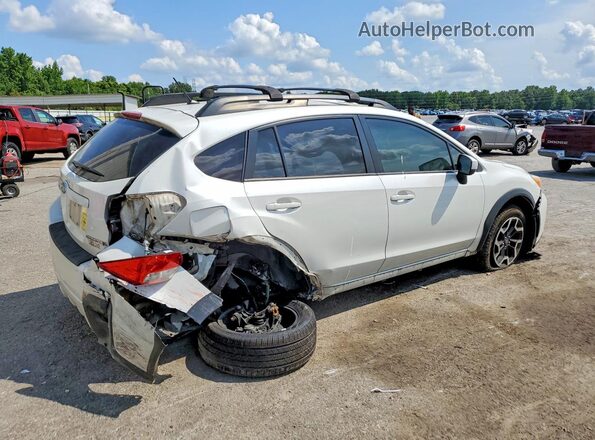 JF2GPABC2HH274998 2017 SUBARU CROSSTREK White Задня права чверть