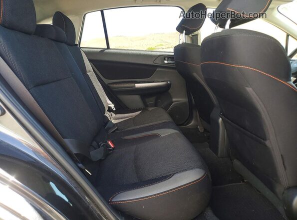 JF2GPABC3G8226151 2016 SUBARU CROSSTREK Charcoal Rear interior view
