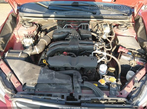 JF2GPABC3G8336147 2016 SUBARU CROSSTREK Maroon Rear view