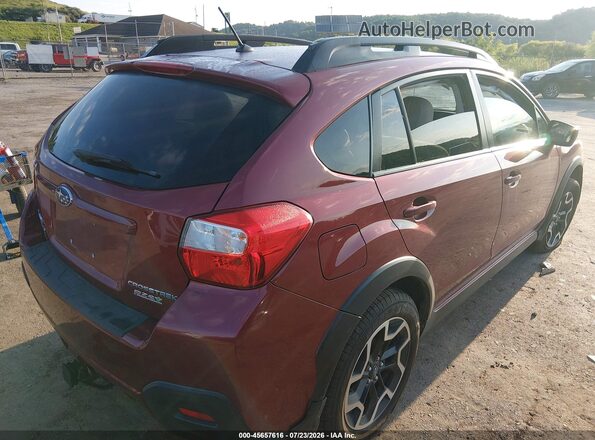 JF2GPABC3G8336147 2016 SUBARU CROSSTREK Maroon Rear right