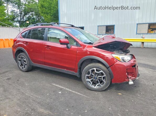 JF2GPABC3G8347813 2016 SUBARU CROSSTREK Red Delantero derecho