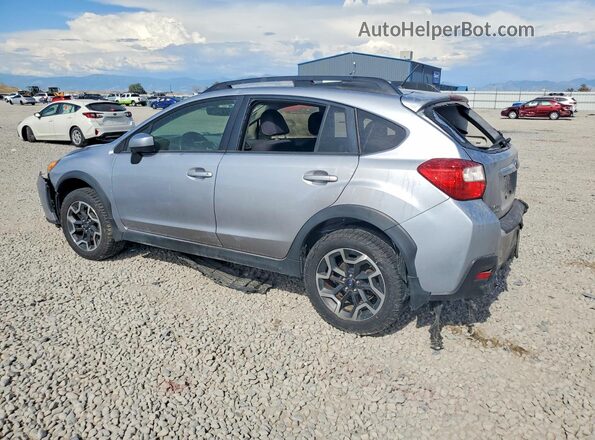 JF2GPABC3H8259569 2017 SUBARU CROSSTREK Silver Trasero izquierdo