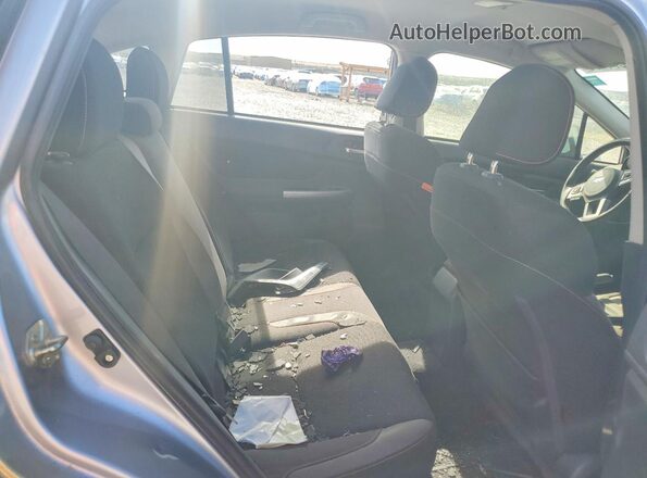 JF2GPABC3H8259569 2017 SUBARU CROSSTREK Silver Vista de los asientos traseros