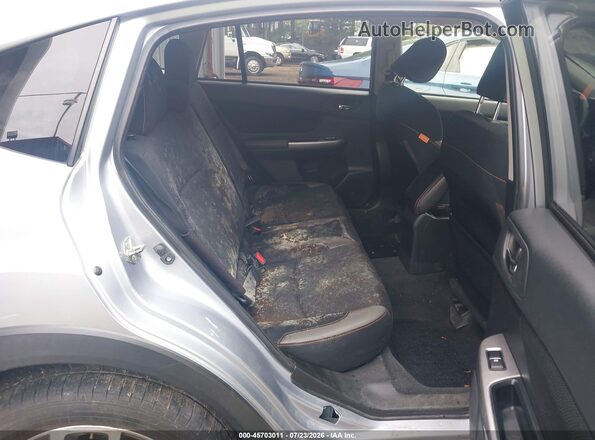 JF2GPABC3HH249429 2017 SUBARU CROSSTREK Silver Vista de la etiqueta del VIN