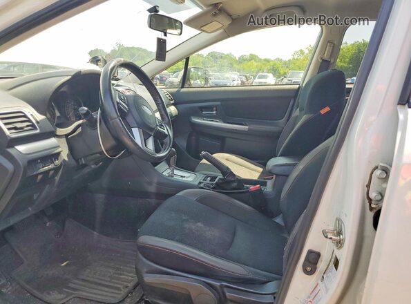 JF2GPABC3HH251892 2017 SUBARU CROSSTREK White წინა სალონის ხედი