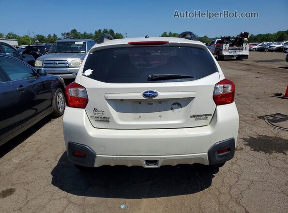JF2GPABC3HH251892 2017 SUBARU CROSSTREK White უკანა ხედი