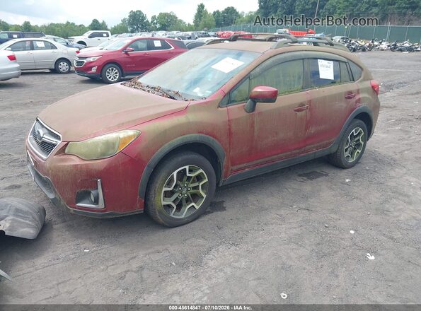 JF2GPABC3HH270684 2017 SUBARU CROSSTREK Red Front left
