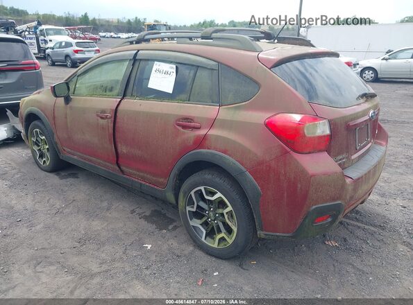 JF2GPABC3HH270684 2017 SUBARU CROSSTREK Red Rear left
