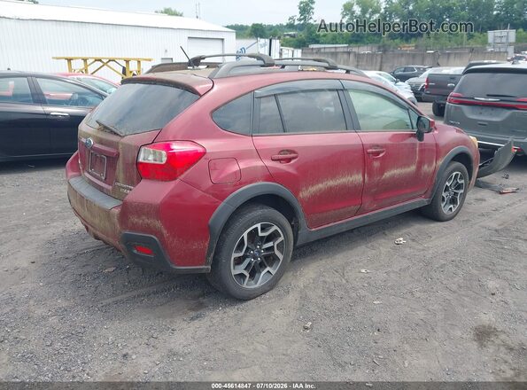 JF2GPABC3HH270684 2017 SUBARU CROSSTREK Red Rear right