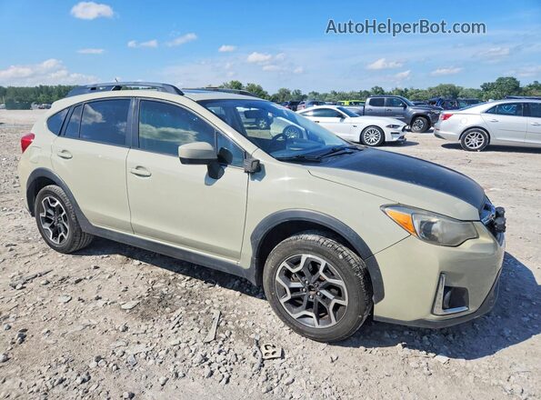 JF2GPABC3HH272936 2017 SUBARU CROSSTREK Green Delantero derecho
