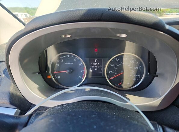 JF2GPABC3HH272936 2017 SUBARU CROSSTREK Green Vista del cuadro de instrumentos