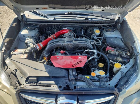 JF2GPABC3HH272936 2017 SUBARU CROSSTREK Green Vista del compartimento del motor