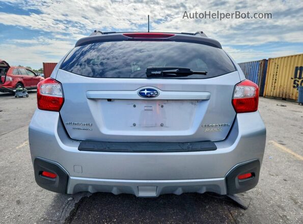 JF2GPABC4G8303240 2016 SUBARU CROSSTREK Silver Rear view