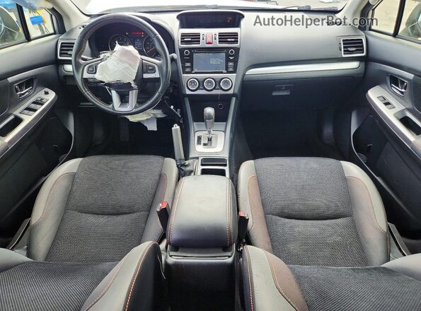 JF2GPABC4G8303240 2016 SUBARU CROSSTREK Silver Dashboard view