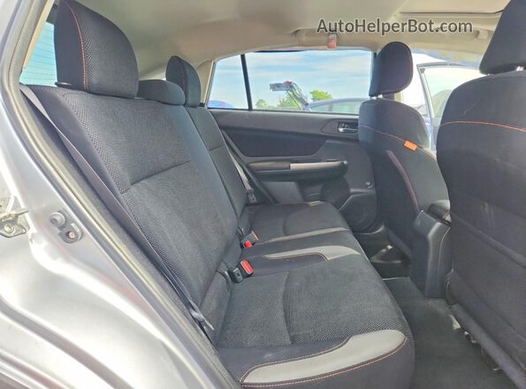 JF2GPABC4G8303240 2016 SUBARU CROSSTREK Silver Rear interior view