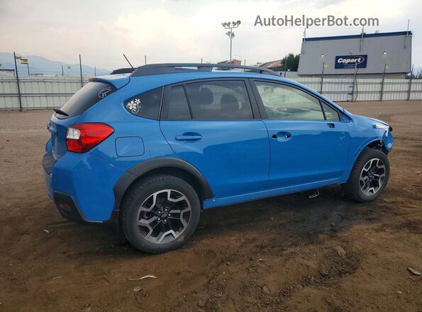 JF2GPABC4H8210770 2017 SUBARU CROSSTREK Blue უკანა მარჯვენა