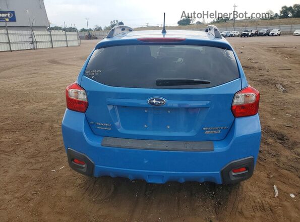 JF2GPABC4H8210770 2017 SUBARU CROSSTREK Blue უკანა ხედი