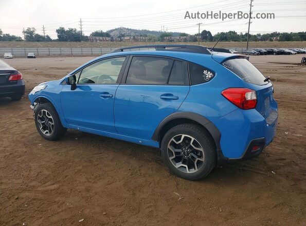 JF2GPABC4H8210770 2017 SUBARU CROSSTREK Blue უკანა მარცხენა
