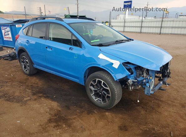 JF2GPABC4H8210770 2017 SUBARU CROSSTREK Blue წინა მარჯვენა