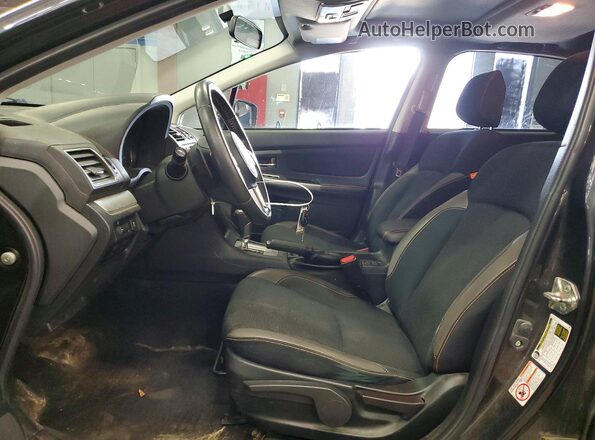 JF2GPABC4H8215645 2017 SUBARU CROSSTREK Gray წინა სალონის ხედი