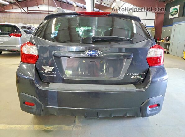 JF2GPABC4H8215645 2017 SUBARU CROSSTREK Gray უკანა ხედი