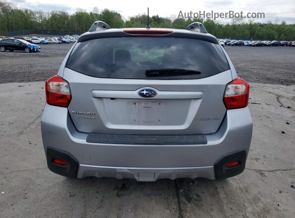JF2GPABC4H8216617 2017 SUBARU CROSSTREK Silver Rear view