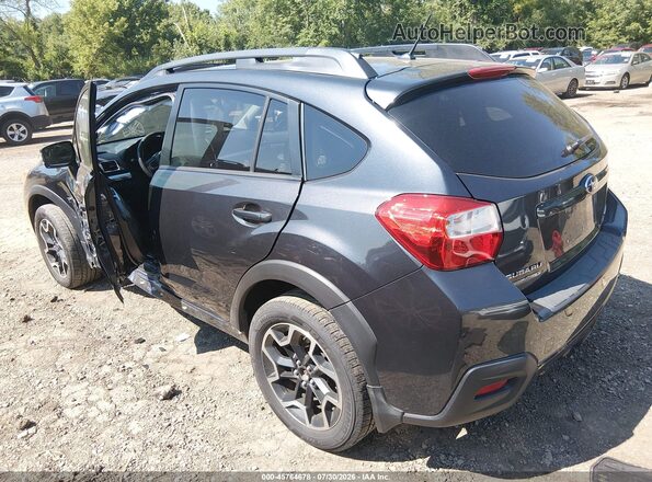 JF2GPABC4H8254445 2017 SUBARU CROSSTREK Gray Rear left