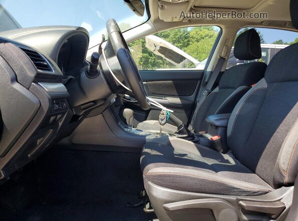 JF2GPABC4HH249746 2017 SUBARU CROSSTREK Black Front interior view