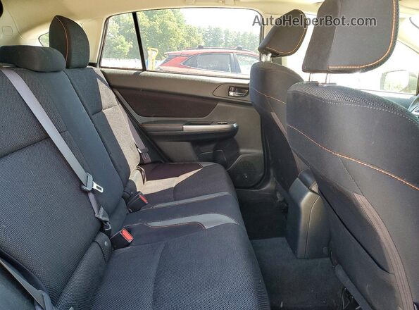 JF2GPABC4HH249746 2017 SUBARU CROSSTREK Black Rear interior view